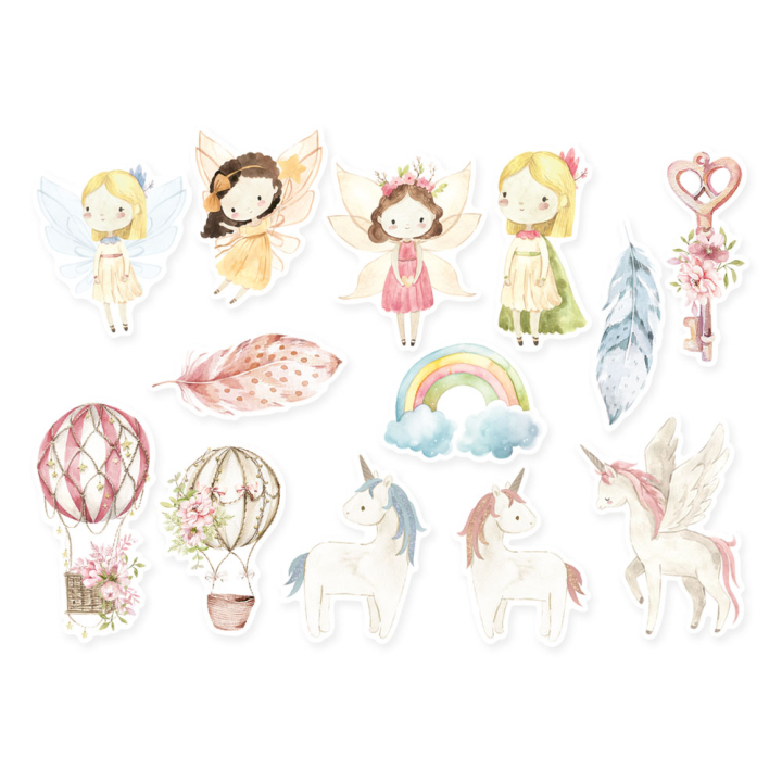 Ephemera Believe in Fairies 13pcs - P13 - Rougier et Plé