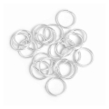 Anneaux ouverts 10 mm Argenté 925 - 20 pcs - Perles Corner - Rougier et Plé