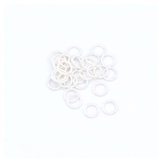 Anneaux ouverts 6 mm Argenté 925 - 50 pcs - Perles Corner - Rougier et Plé