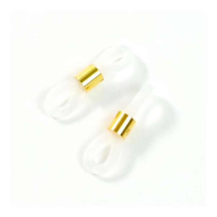 Attaches Lunettes 4 x 21 mm Doré 4 pcs - Perles Corner - Rougier et Plé