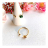 Bague Ajustable Boule et...