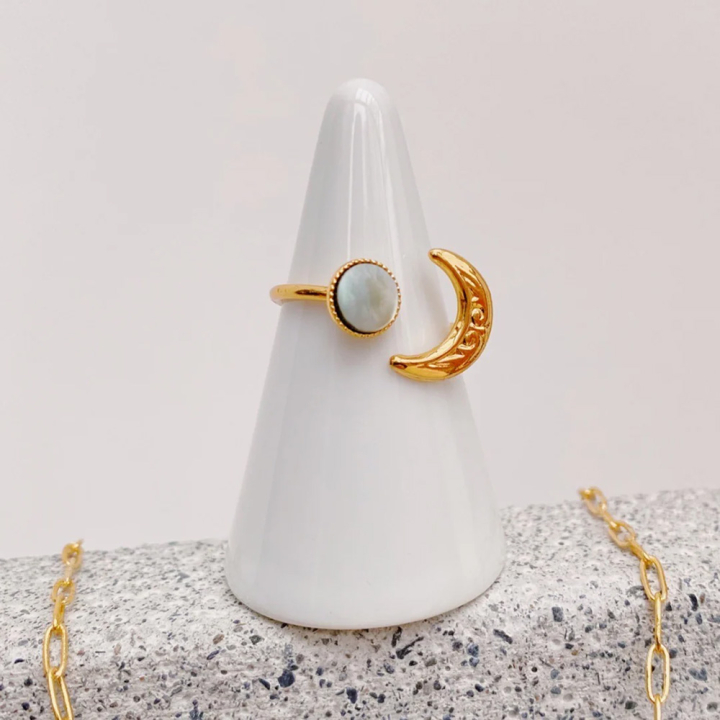 Cabochon Rond Facetté ø 6 mm en Pierre Naturelle - Perles Corner - Rougier et Plé