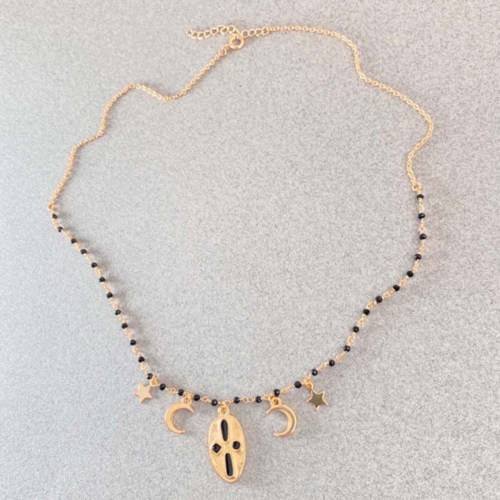 Chaîne d'extension 3 x 2 mm Doré à l'or fin 24K - 20 cm - Perles Corner - Rougier et Plé