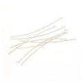 Clous à Tête Boule 54 mm Argenté 925 - 10 pcs - Perles Corner - Rougier et Plé