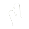Crochets Boucles d'oreilles Anneau ouvert 2,2 mm Argenté 925 - 4 pcs - Perles Corner - Rougier et Plé