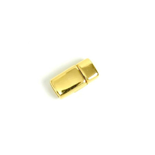 Fermoir Aimanté pour Lanière 6 mm - Zamak Doré - Perles Corner - Rougier et Plé