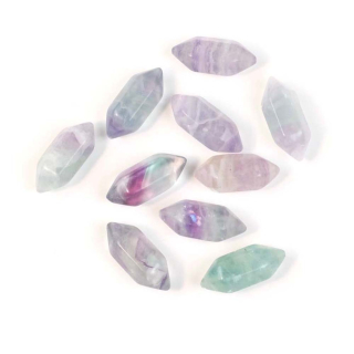 Fluorite Pointe Double Non Percée - Perles Corner - Rougier et Plé
