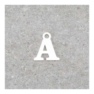 Pendentif Lettre A - 9 x 7 mm - Perles Corner - Rougier et Plé