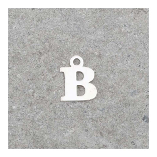 Pendentif Lettre B - 9 x 7 mm - Perles Corner - Rougier et Plé
