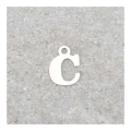 Pendentif Lettre C - 9 x 7 mm - Perles Corner - Rougier et Plé