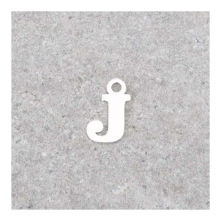 Pendentif Lettre J - 9 x 7 mm - Perles Corner - Rougier et Plé