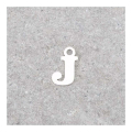 Pendentif Lettre J - 9 x 7 mm - Perles Corner - Rougier et Plé