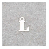 Pendentif Lettre L - 9 x 7...