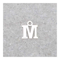 Pendentif Lettre M - 9 x 7 mm - Perles Corner - Rougier et Plé