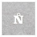 Pendentif Lettre N - 9 x 7 mm - Perles Corner - Rougier et Plé