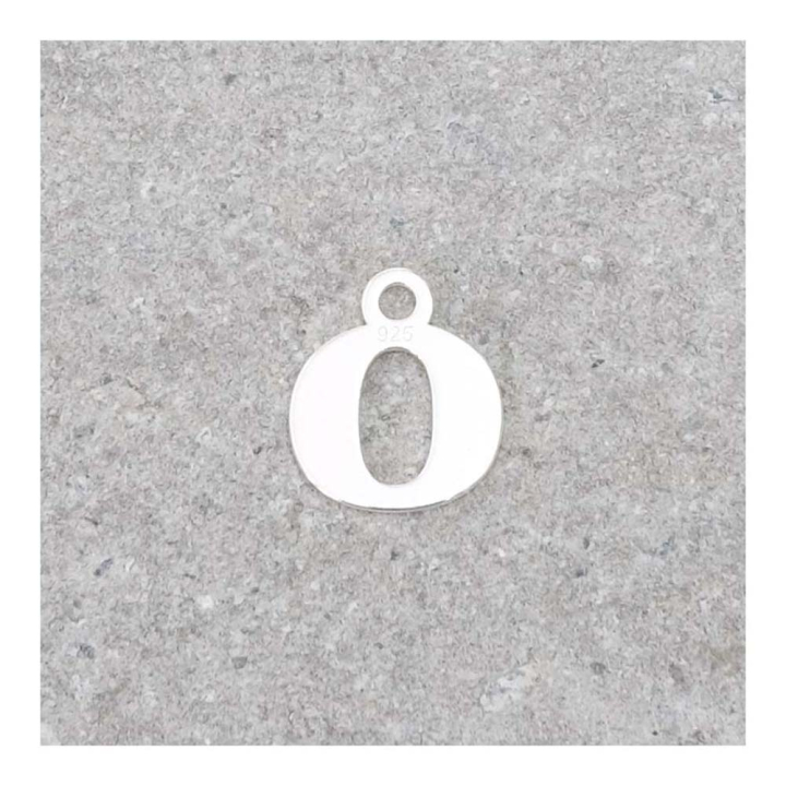 Pendentif Lettre O - 9 x 7 mm - Perles Corner - Rougier et Plé