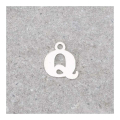 Pendentif Lettre Q - 9 x 7 mm - Perles Corner - Rougier et Plé