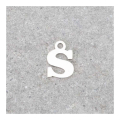 Pendentif Lettre S - 9 x 7 mm - Perles Corner - Rougier et Plé