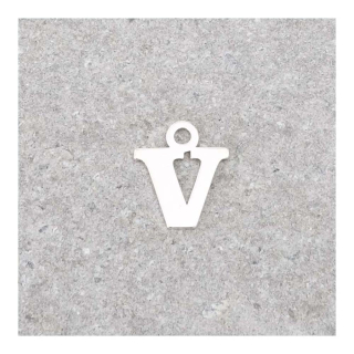 Pendentif Lettre V - 9 x 7 mm - Perles Corner - Rougier et Plé