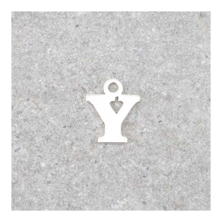 Pendentif Lettre Y - 9 x 7 mm - Perles Corner - Rougier et Plé