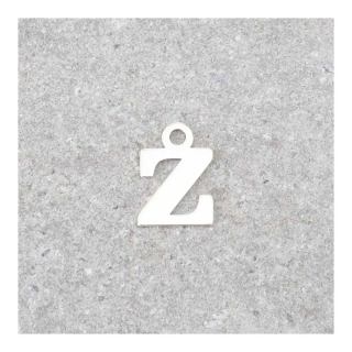 Pendentif Lettre Z - 9 x 7 mm - Perles Corner - Rougier et Plé