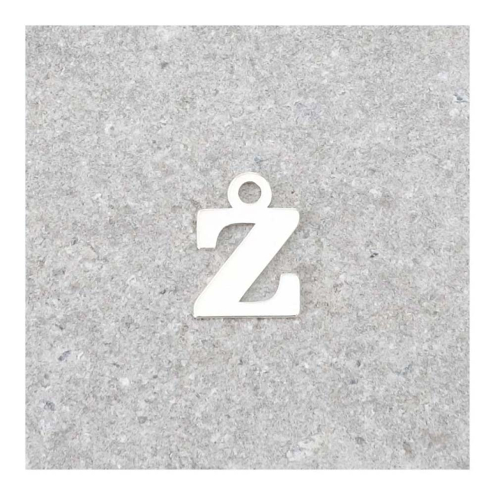 Pendentif Lettre Z - 9 x 7 mm - Perles Corner - Rougier et Plé