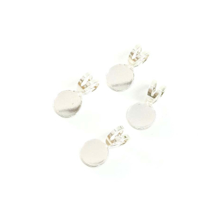 Pendentifs Bélière 6 x 11 mm À coller 4 pcs - Perles Corner - Rougier et Plé