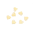 Pendentifs Cœur Anneau ajouré 4,4 x 5 mm 4 pcs - Perles Corner - Rougier et Plé