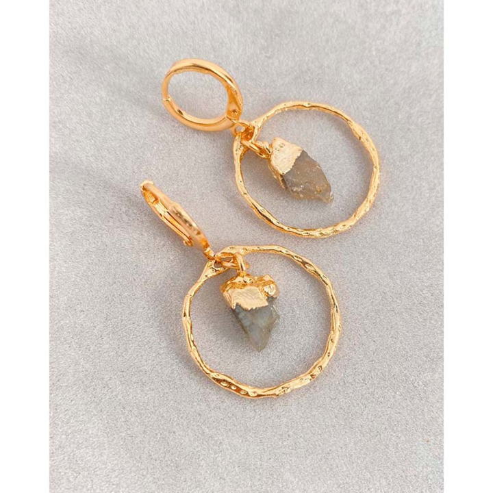 Pendentifs Anneau Texturé ø 20 mm - 2 pcs - Perles Corner - Rougier et Plé