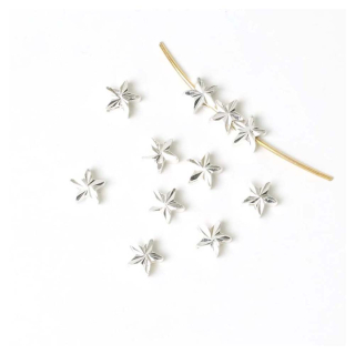 Perle Étoile 5 mm 10 pcs - Perles Corner - Rougier et Plé