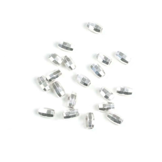 Perle Ovale Facettées 3 x 5 mm 10 pcs - Perles Corner - Rougier et Plé