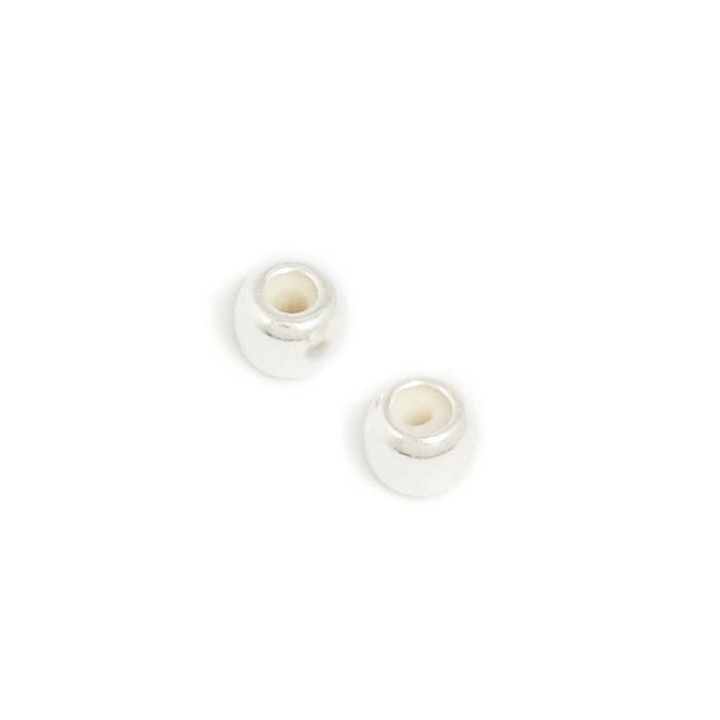 Perle Stoppeur Coulissant ø 5 mm Argenté 925 - 2 pcs - Perles Corner - Rougier et Plé
