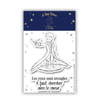 Tampons transparents Le Petit Prince® Les yeux sont aveugles - Love in the moon - Rougier et Plé