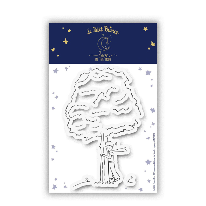Tampons transparents Le Petit Prince® Mon arbre - Love in the moon - Rougier et Plé