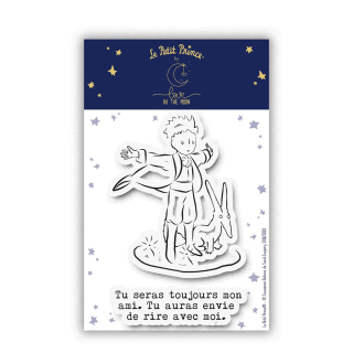 Tampons transparents Le Petit Prince® Tu seras toujours mon ami - Love in the moon - Rougier et Plé