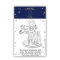 Tampons transparents Le Petit Prince® Tu seras toujours mon ami - Love in the moon - Rougier et Plé