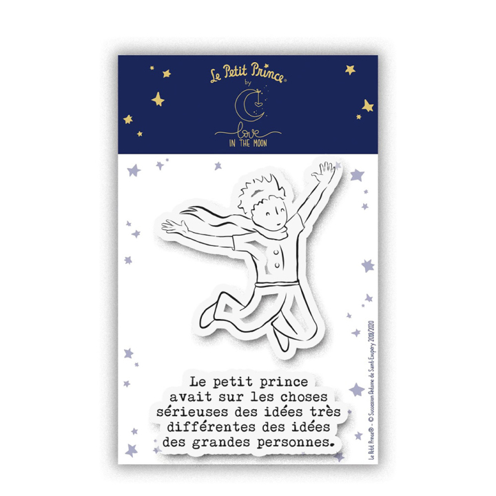 Tampons transparents Le Petit Prince® Idées sérieuses - Love in the moon - Rougier et Plé