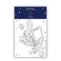 Tampons transparents Le Petit Prince® La lecture - Love in the moon - Rougier et Plé