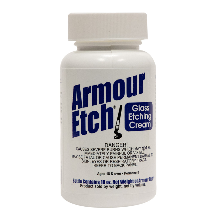 Crème de Gravure sur verre 284 g - Armour Etch - Rougier et Plé