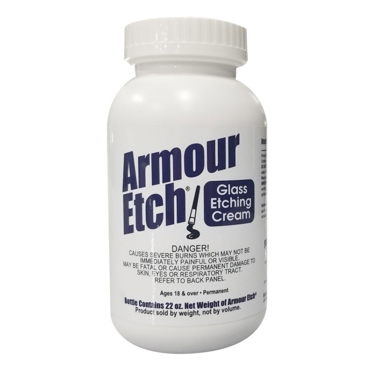 Crème de Gravure sur verre 623 g - Armour Etch - Rougier et Plé