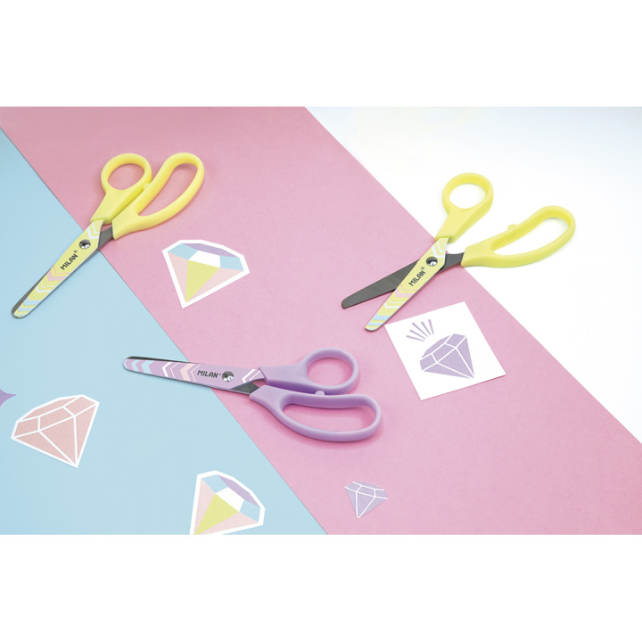 Ciseaux 13,4 cm Sugar Pastel Lilas - MILAN - Rougier et Plé
