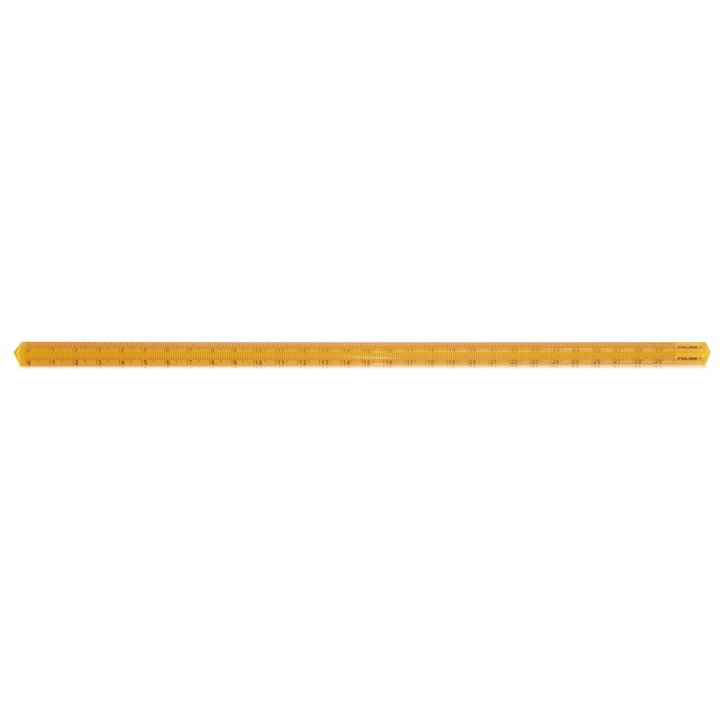 Règle triangulaire 30 cm New Look Orange - MILAN - Rougier et Plé