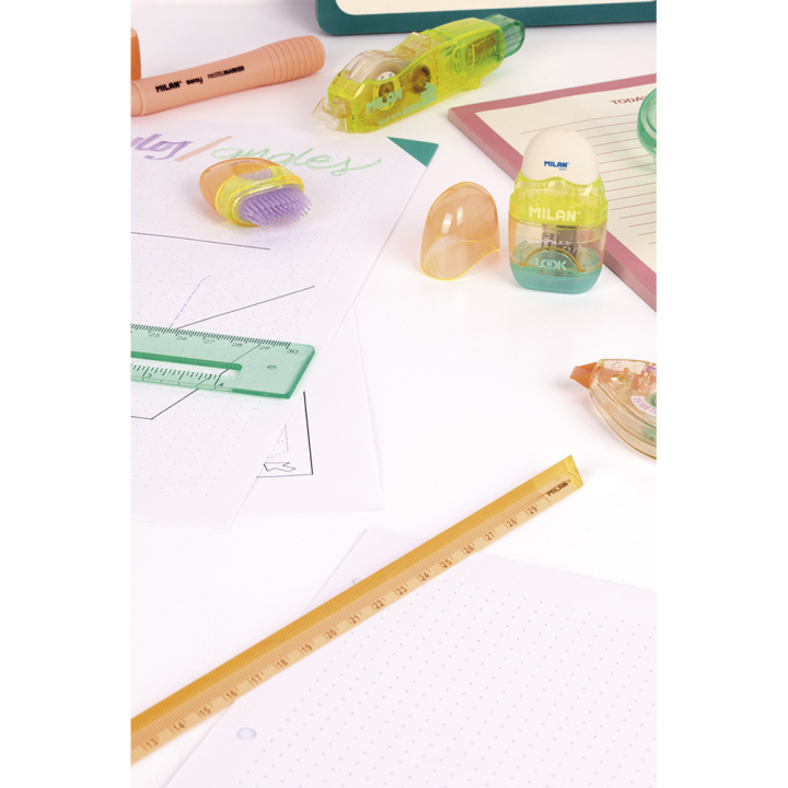 Règle triangulaire 30 cm New Look Orange - MILAN - Rougier et Plé