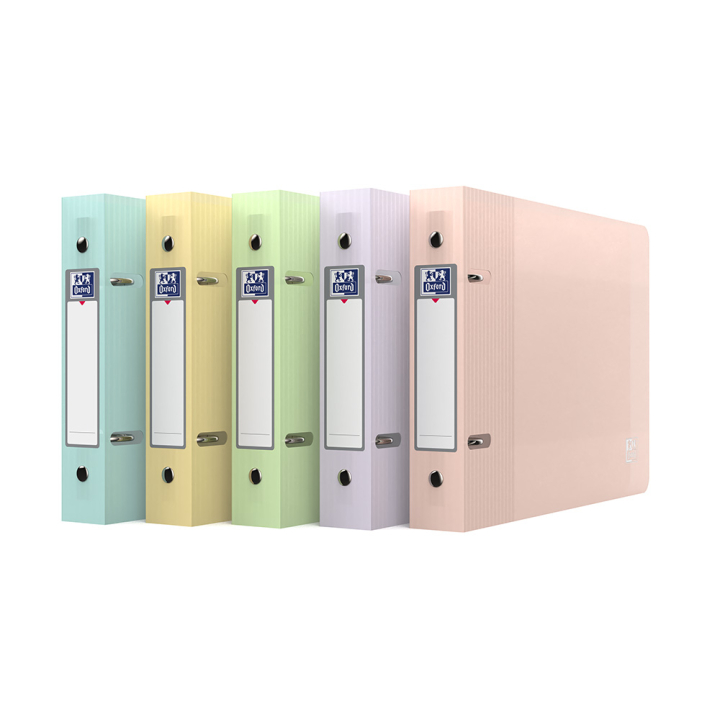 Classeur A5 Dos 30 mm School Life Pastel - Oxford - Rougier et Plé