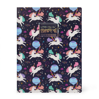Cahier Large Ligné 18,5 x 24,8 cm Licorne - Legami - Rougier et Plé