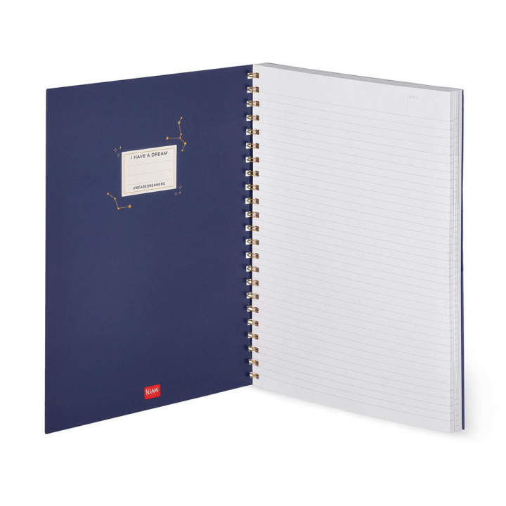 Cahier à spirale Ligné 22 x 29,5 cm Tarot - Legami - Rougier et Plé