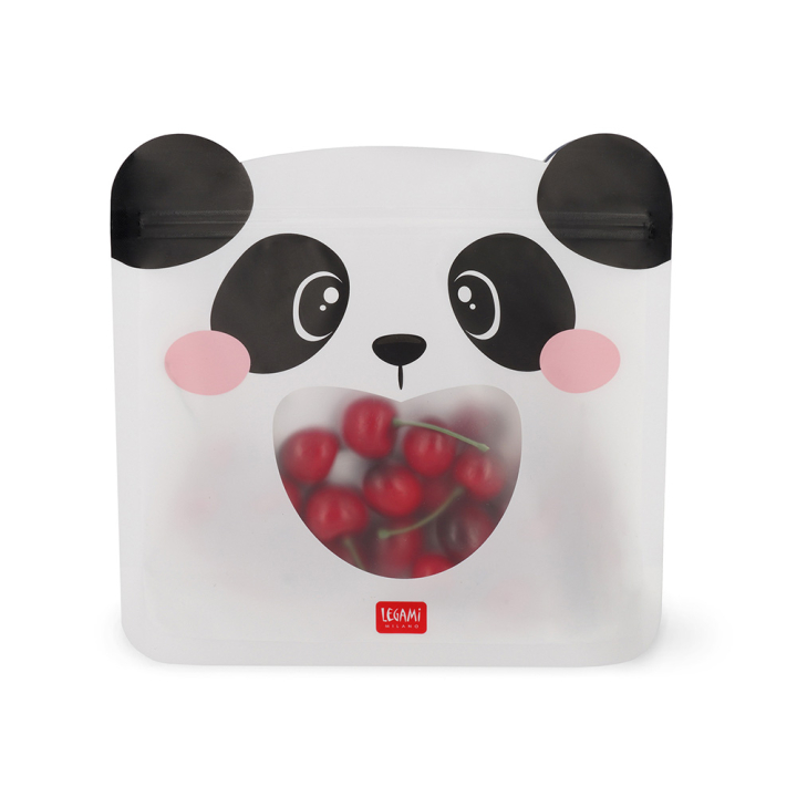 Pochette à Goûter 3 pcs Snack bags Panda - Legami - Rougier et Plé
