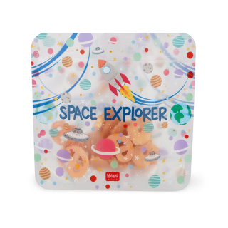 Pochette à Goûter 3 pcs Snack bags Space - Legami - Rougier et Plé