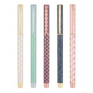 Stylo Plume 5 Décors Broadway - Editions Oberthur - Rougier et Plé