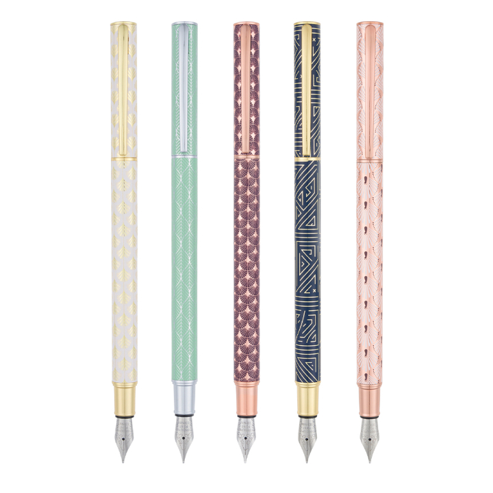 Stylo Plume 5 Décors Broadway - Editions Oberthur - Rougier et Plé